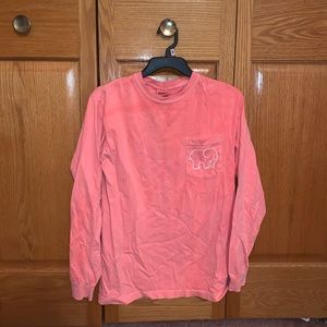 Ivory Ella Pink Long Sleeve with Pocket